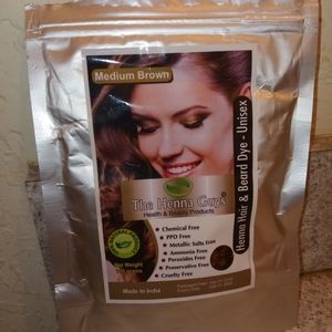 Henna Guys medium brown hair dye